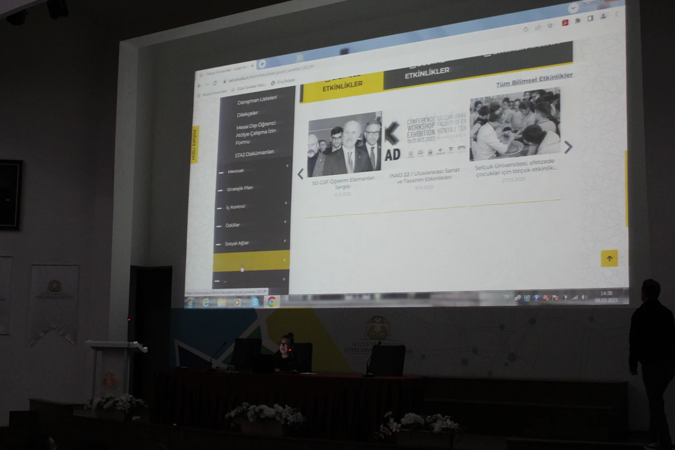 GSF'de İLK DERS